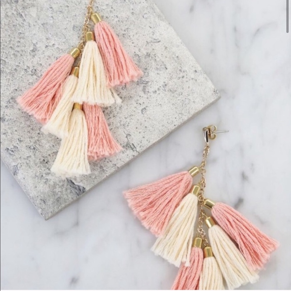 Ettika Day Dreamer Tassel Earrings